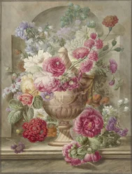 Vase avec des fleurs