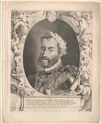 Empereur du Saint-Empire romain germanique Charles V (gravure)