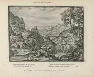 Paysage avec Agar et l