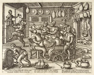 La cuisine grasse, pub. vers 1585