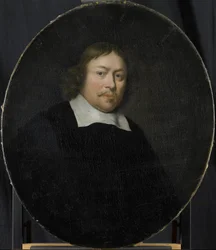 Portrait de Gerard van Bergen, directeur de la chambre de Rotterdam de la Compagnie néerlandaise des Indes orientales, élu en 1653