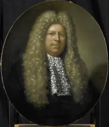 Portrait de Jacob Dane, directeur de la chambre de Rotterdam de la Compagnie néerlandaise des Indes orientales, élu en 1689