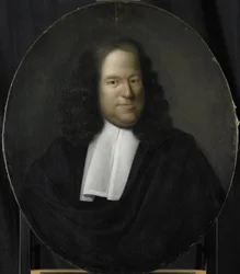 Portrait de Johan Kieviet, directeur de la chambre de Rotterdam de la Compagnie néerlandaise des Indes orientales, élu en 1664