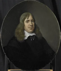 Portrait de Willem Hartigsvelt, directeur de la chambre de Rotterdam de la Compagnie néerlandaise des Indes orientales, élu en 1657