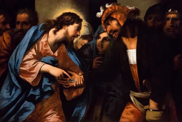 Le paiement du tribut, vers 1650/60 (Huile sur toile)