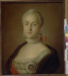 Portrait de la grande-duchesse Ekaterina Alexeïevna, 1761