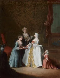 La femme à sa toilette