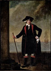 Portrait du capitaine de navire italien Piero Rinaldi