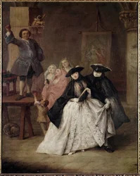 Le charlatan (Il ciarlatano), 62 x 50 cm