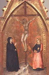 La Crucifixion avec la Vierge Marie et Jean le Théologien
