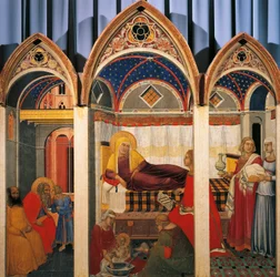 Triptyque de la nativité de la Vierge