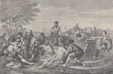 Joseph vendu en esclavage par ses frères, qui s