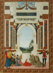 Le Miracle de guérison de Saint Bernard, vers 1473