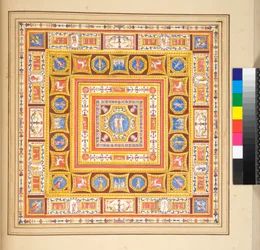 Conception pour une fresque de plafond