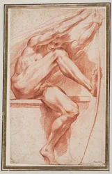Studie für die Figur des Apollo in "Sommer"