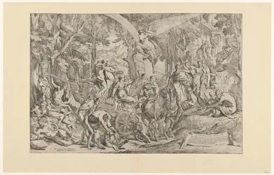 Triomphe de la peinture sur le Parnasse