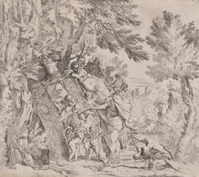 Vénus donnant des armes à Énée, vers 1638-40