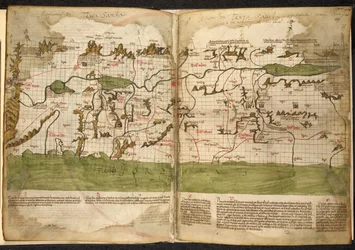Carte de la Terre Sainte