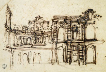 Étude pour le théâtre au Palazzo Pitti à Florence