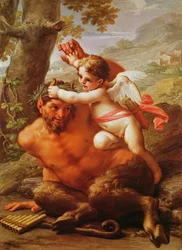 Cupidon et Pan