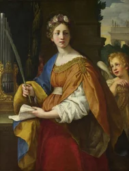 Sainte Cécile, 1620-1625