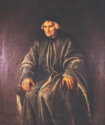 Portrait du Dr Zaccaria dal Pozzo (d.1561), âgé de 102 ans