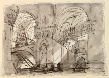 Décor de Scène, Intérieur de Prison