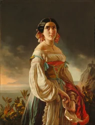 Portrait de la princesse Lina Gagarina