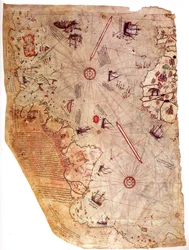 La carte du monde de Piri Reis, 1513