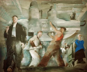 Montage de la salle de production