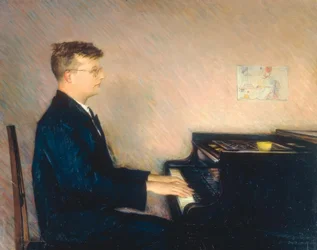 Portrait du compositeur Dmitri Chostakovitch