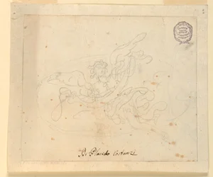 Esquisse pour un Ange Volant