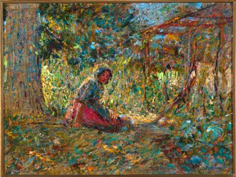 Dans le jardin