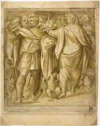 Scène sacrificielle