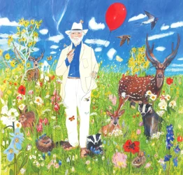 Grand-père, 2022 (aquarelle et gouache sur papier)