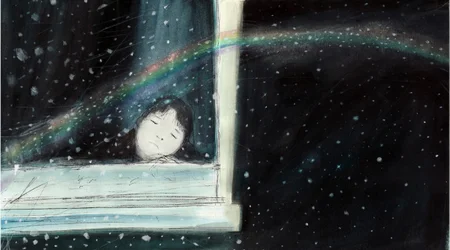Arc-en-ciel nocturne, 2015 (aquarelle et gouache sur papier)