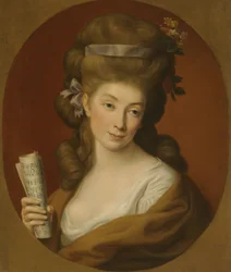Portrait de la Princesse Izabela Elzbieta Potocka, née Lubomirska, 1736-1816