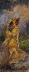 Dames en promenade