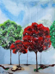Le bosquet scintillant