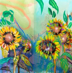 Un jardin de tournesols aux couleurs éclatantes
