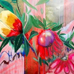 Une floraison tropicale éclatante