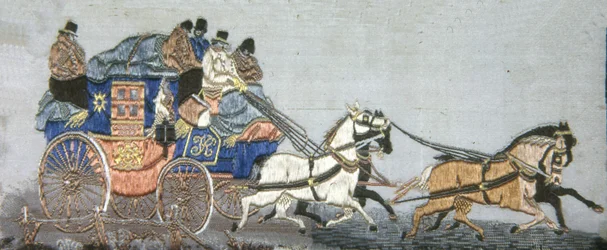 Le carrosse royal de Londres et York, Angleterre, 1879