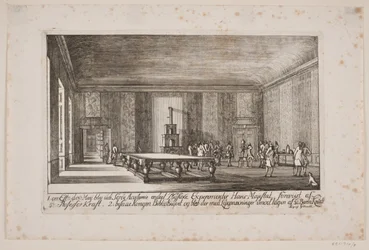 Expériences physiques lors de la visite de Frédéric V à l
