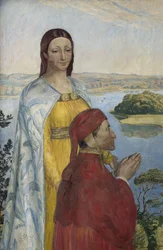 Dante et Béatrice au paradis, 1895