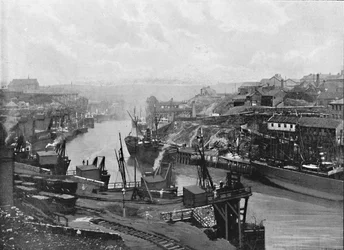 Sunderland, vers 1896