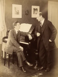 Alexander Zemlinsky et Arnold Schönberg à Prague