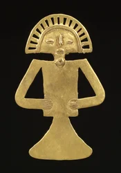 Pendentif figuratif, c.700-1000