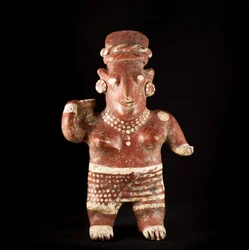 Female statuette / Mexican art, Nayarit (terracotta)