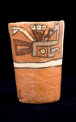 Gobelet / Culture Huari (terre cuite)