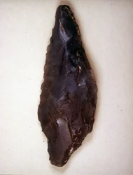 Pointes de flèches en silex. Varèse. Museo archeologico de Milan